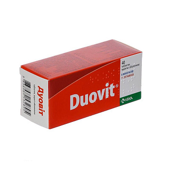 Дуовит табл. п.о. № 40