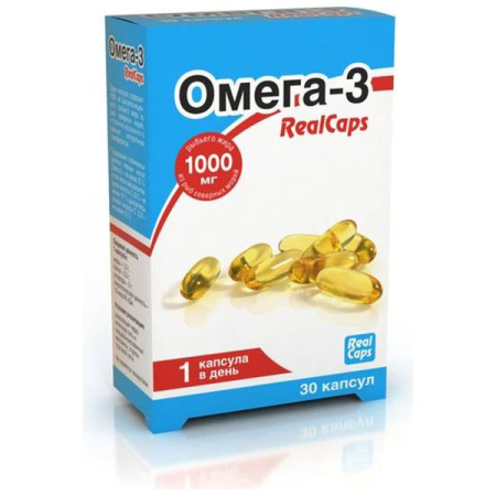 Омега 3 концентрат рыбьего жира 350 EPA и DHA капс. 1г № 30 БАД