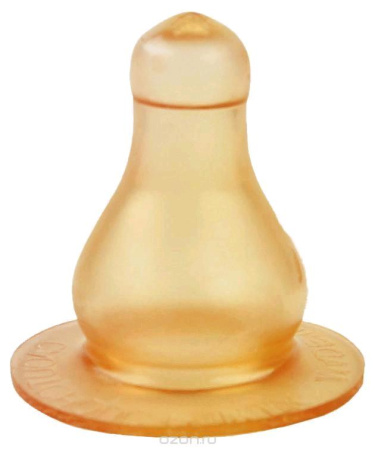 Соска Курносики латексная больш.р средний поток 1 шт