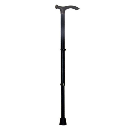 Трость металлическая регулируемая по высоте с УПС 22У алюминиевый сплав пласт.ручка