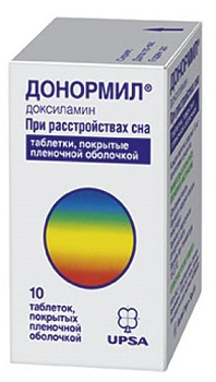Донормил табл. п.п.о. 15 мг № 10