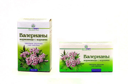Валерианы корневища с корнями 50 г