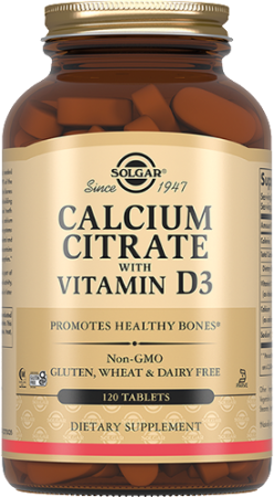 Солгар Цитрат кальция с вит. D3 табл. 1602 мг №120 БАД