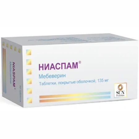 Ниаспам табл. п.о. 135 мг № 50