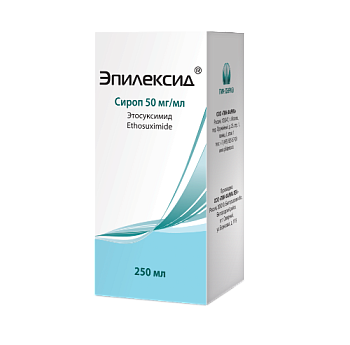 Эпилексид сироп 50 мг/мл 250 мл № 1 в компл. с мерн. стаканчиком Эпилексид сироп 50 мг/мл 250 мл № 1 в компл. с мерн. стаканчиком
