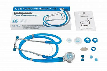 Стетофонендоскоп Си Эс Медика Раппапорта CS 421 голубой