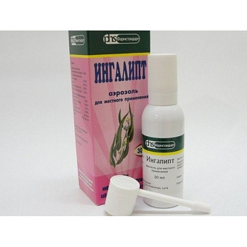 Ингалипт аэр. для местн. прим. 30 мл