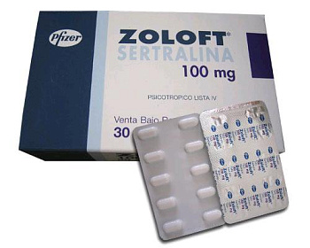 Золофт табл. п.п.о. 100 мг № 28