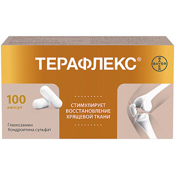 Терафлекс капс. 500 мг+400 мг № 100
