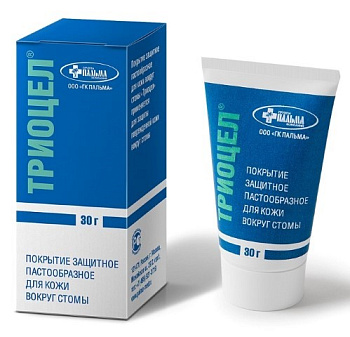 Триоцел покрытие защитное пастообразное для кожи вокруг стомы 30 г