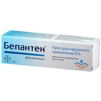 Бепантен крем для нар. прим. 5 % 50 г Бепантен крем для нар. прим. 5 % 50 г