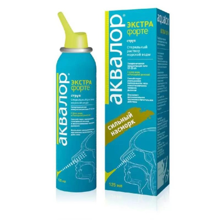 Аквалор экстра форте с Алоэ вера и Ромашкой римской 150 мл