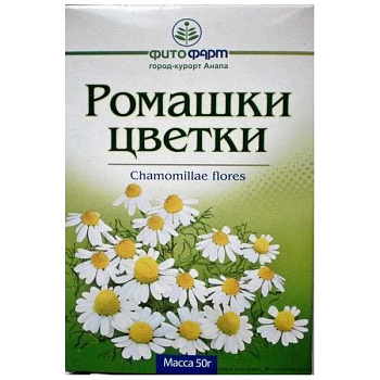 Ромашка аптечная цветки измельченные 50 г
