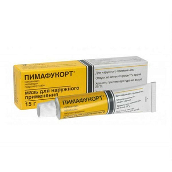 Пимафукорт мазь для нар. прим. 15 г