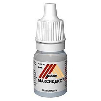 Максидекс капли глазн. 0.1 % 5 мл