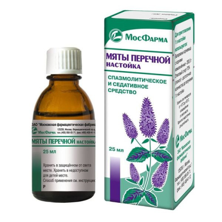 Мяты перечной настойка 25 мл