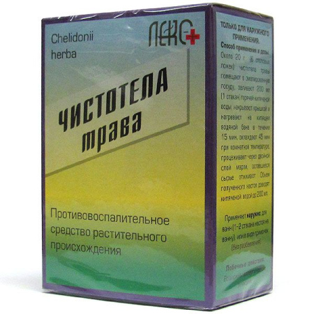 Чистотела трава измельченная 50 г