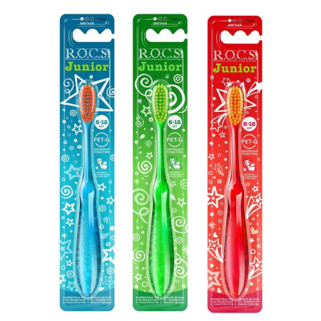 Зубная щетка Рокс юниор 6-12 лет мягкая