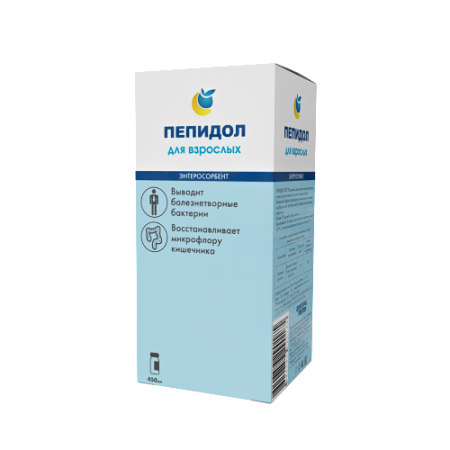 Пепидол р-р для приема внутрь ПЭГ 5 % 450 мл   БАД