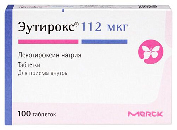 Эутирокс табл. 112 мкг № 100