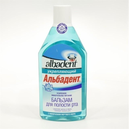Альбадент Бальзам укрепляющий 400 мл