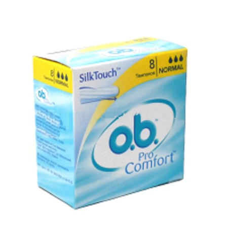Тампоны Оби Прокомфорт Нормал № 8 3 капли