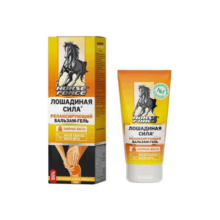 Бальзам-гель Лошадиная сила релаксирующий для тела 125 мл