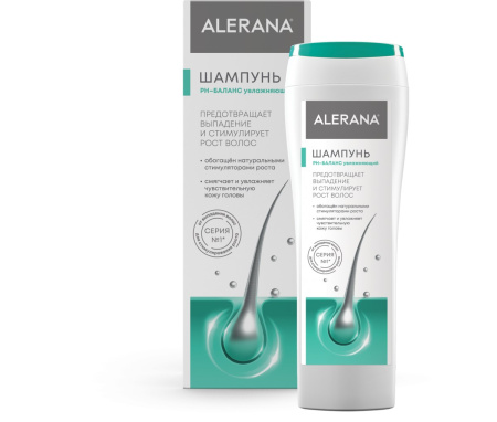 Алерана шампунь рН-баланс увлажняющий 250 мл