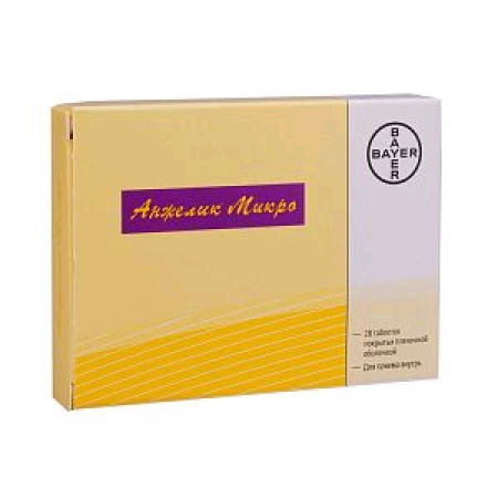 Анжелик Микро табл. п.п.о. 250 мкг+500 мкг № 28