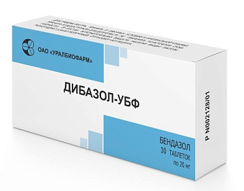 Дибазол-УБФ табл. 20 мг № 30