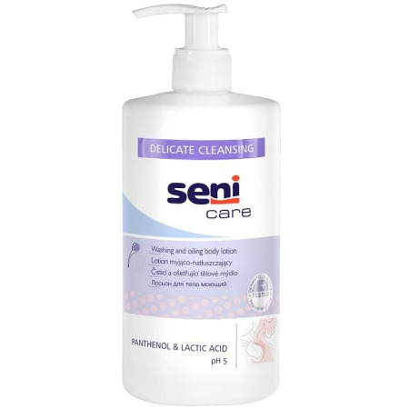 Лосьон для тела Сени Кэа моющий поддерж. жир/баланс 500 мл