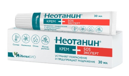 Крем Неотанин SOS эксперт для детей и взрослых 30 мл
