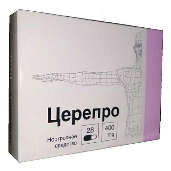 Церепро капс. 400 мг № 28