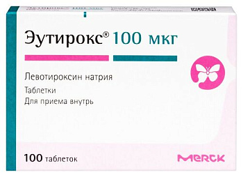 Эутирокс табл. 100 мкг № 100