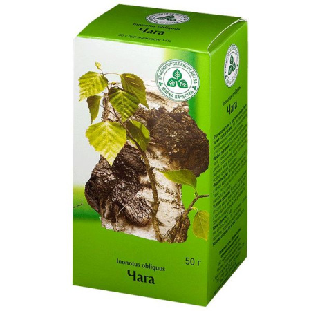 Чага березовый гриб 50 г