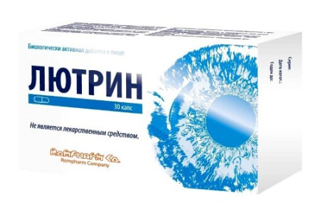 Лютрин капс. 538 мг № 30 БАД