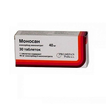 Моносан табл. 40 мг № 30