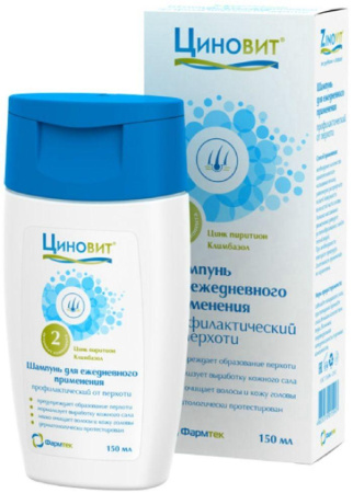 Шампунь Циновит профилакт. от перхоти для ежедн.прим.150 мл
