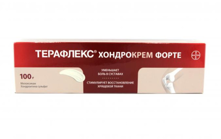 Терафлекс Хондрокрем Форте крем для нар. прим. 10+5 мг/г 100 г