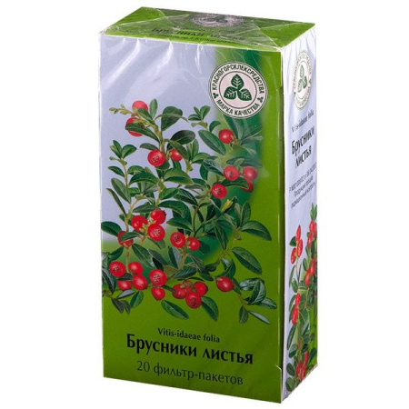 Брусники листья ф/п 1.5 г № 20