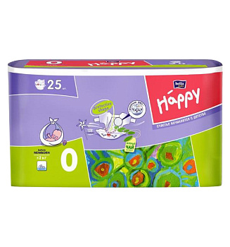 Подгузники Белла бэби Хэппи ньюборн менее 2кг № 25