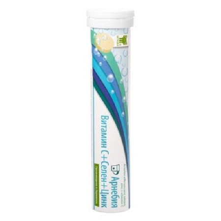 Арнебия Витамин С+Селен+Цинк табл. шип. 4.3 г № 20 БАД