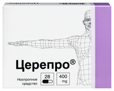 Церепро капс. 400 мг № 28