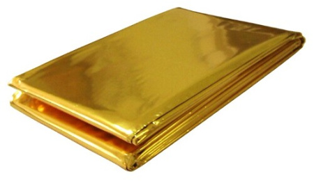 Покрывало спасательное Защита для предохранения от переохлаждения или перегрева 