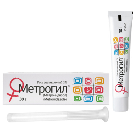 Метрогил гель ваг. 1% 30 г