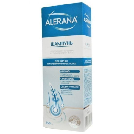 Алерана шампунь д/жирн./комб. волос 250 мл