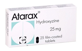 Атаракс табл. п.п.о. 25 мг № 25