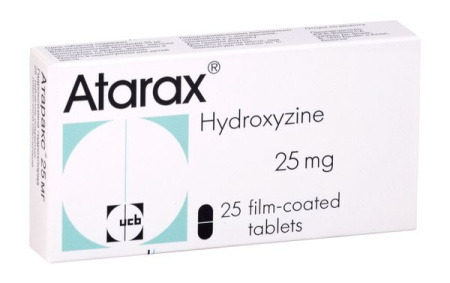 Атаракс табл. п.п.о. 25 мг № 25