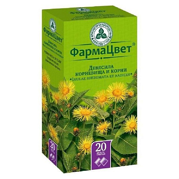 Девясила корневища и корни порошок ф/п 1.5 г № 20