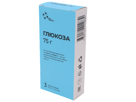 Глюкоза пор. 25 г № 3 БАД